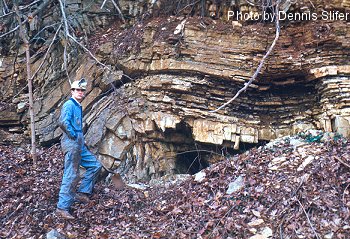 Keefer Road Cave (photo by Dennis Slifer)